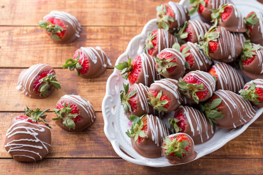 Schokoerdbeeren